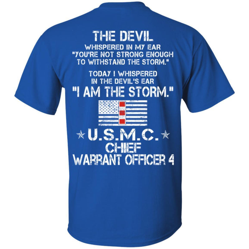 15- I Am The Storm - USMC Warrant Officer 4 CustomCat
