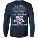 15- I Am The Storm - USMC Warrant Officer 4 CustomCat