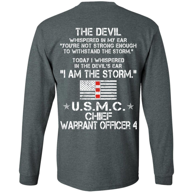 15- I Am The Storm - USMC Warrant Officer 4 CustomCat