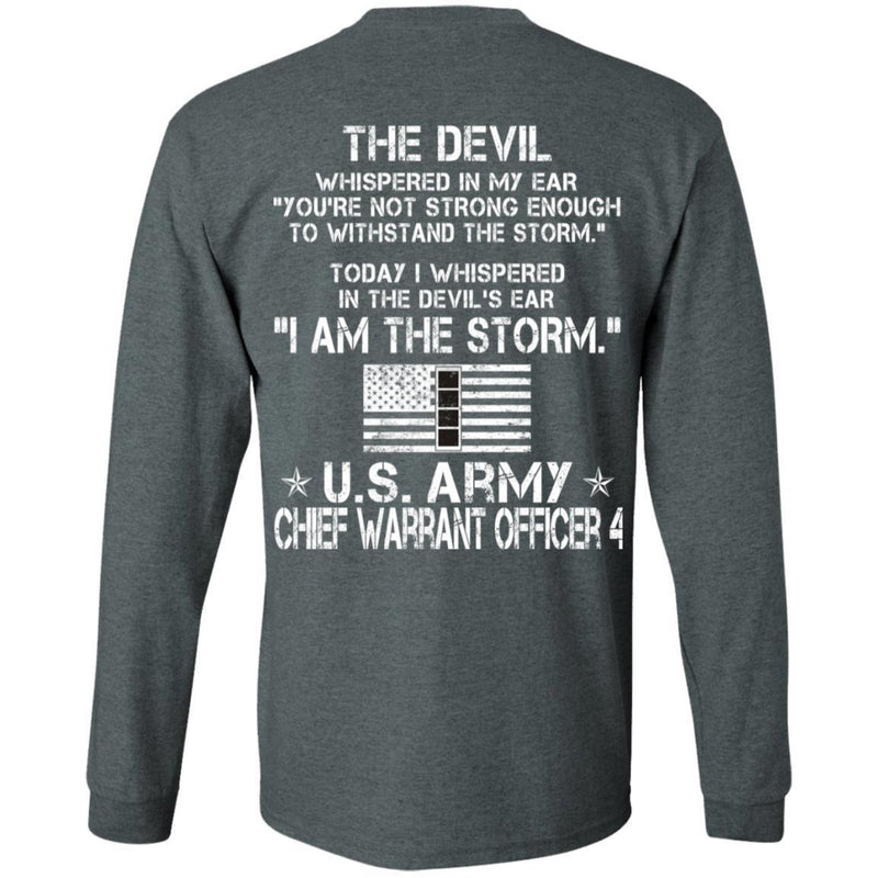16- I Am The Storm - Army Warrant Officer 4 CustomCat