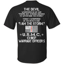 16- I Am The Storm - USMC Warrant Officer 5 CustomCat
