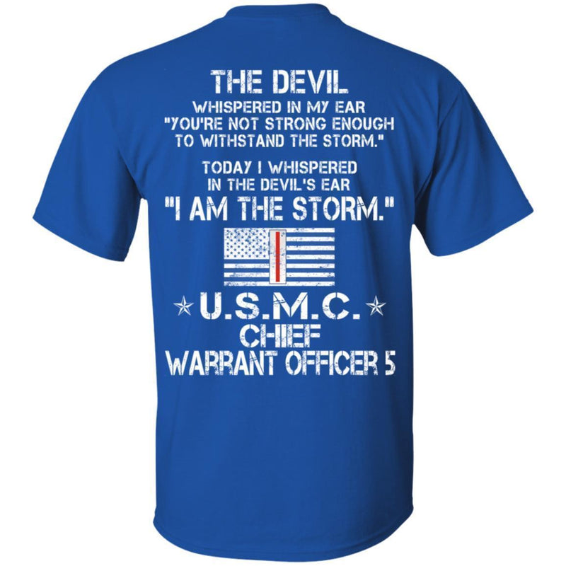 16- I Am The Storm - USMC Warrant Officer 5 CustomCat