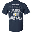 17- I Am The Storm - USMC Second Lieutenant CustomCat