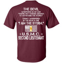 17- I Am The Storm - USMC Second Lieutenant CustomCat
