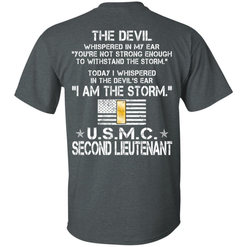 17- I Am The Storm - USMC Second Lieutenant CustomCat