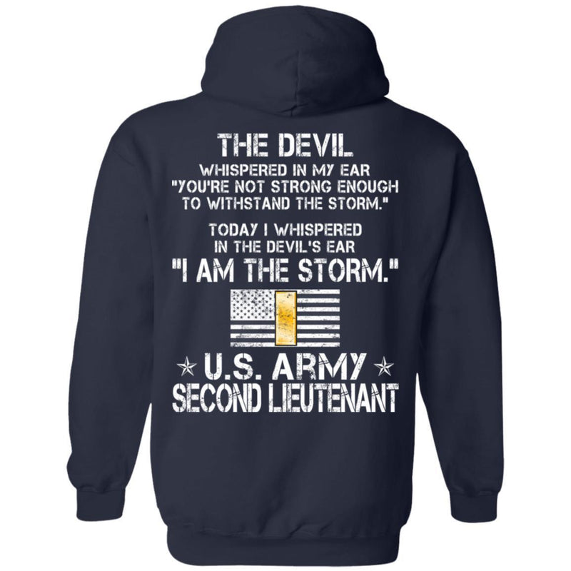 18- I Am The Storm - Army Second Lieutenant CustomCat