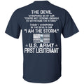19- I Am The Storm - Army First Lieutenant CustomCat