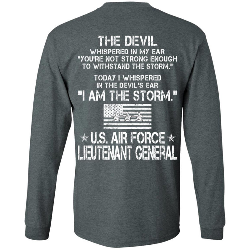 19- I Am The Storm - US Air Force Lieutenant General CustomCat