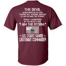 19- I Am The Storm - US Coast Guard Lieutenant Commander CustomCat