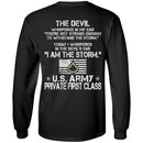 2- I Am The Storm - Army Private First Class CustomCat