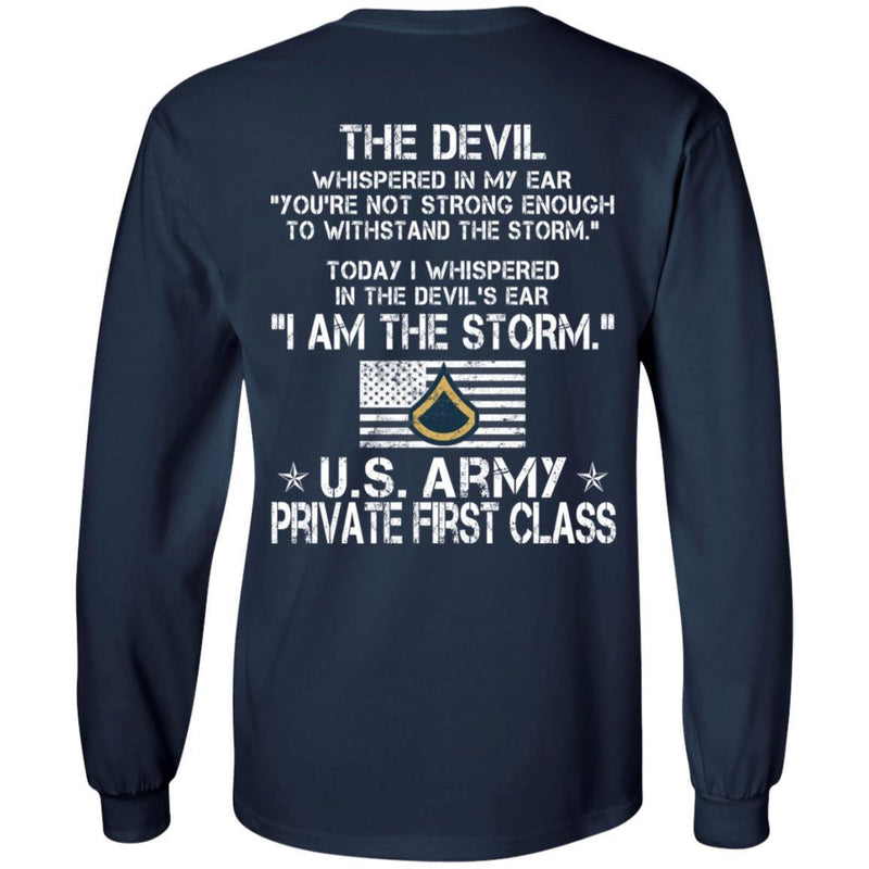 I Am The Storm - Army Private First Class