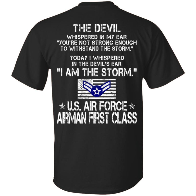 2- I Am The Storm - US Air Force Airman First Class CustomCat