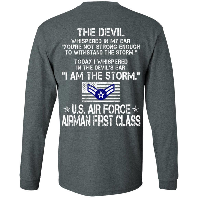 2- I Am The Storm - US Air Force Airman First Class CustomCat