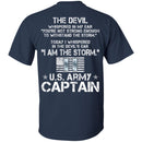 20- I Am The Storm - Army Captain CustomCat