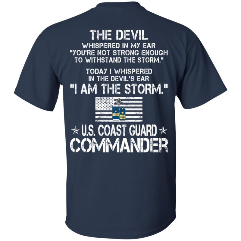 20- I Am The Storm - US Coast Guard Commander CustomCat