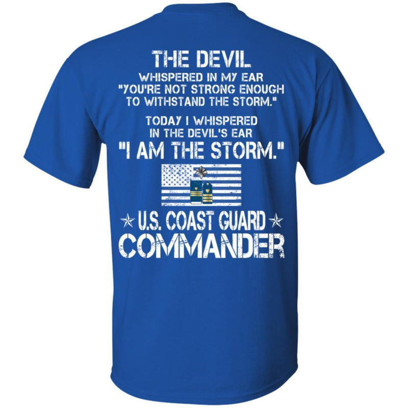 20- I Am The Storm - US Coast Guard Commander CustomCat