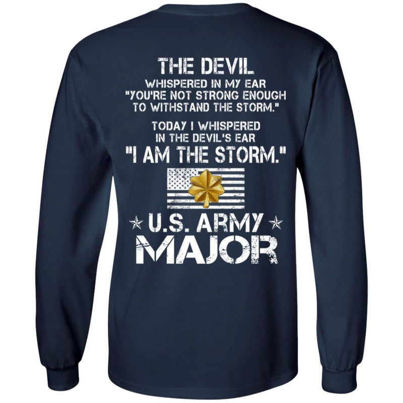 21- I Am The Storm - Army Major CustomCat