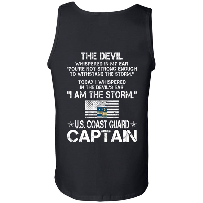 21- I Am The Storm - US Coast Guard Captain CustomCat