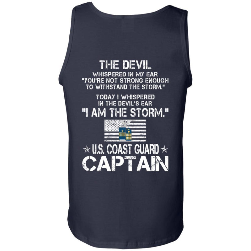 21- I Am The Storm - US Coast Guard Captain CustomCat