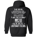 21- I Am The Storm - USMC Lieutenant Colonel CustomCat