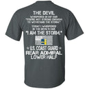 22- I Am The Storm - US Coast Guard Rear Admiral Lower Half CustomCat