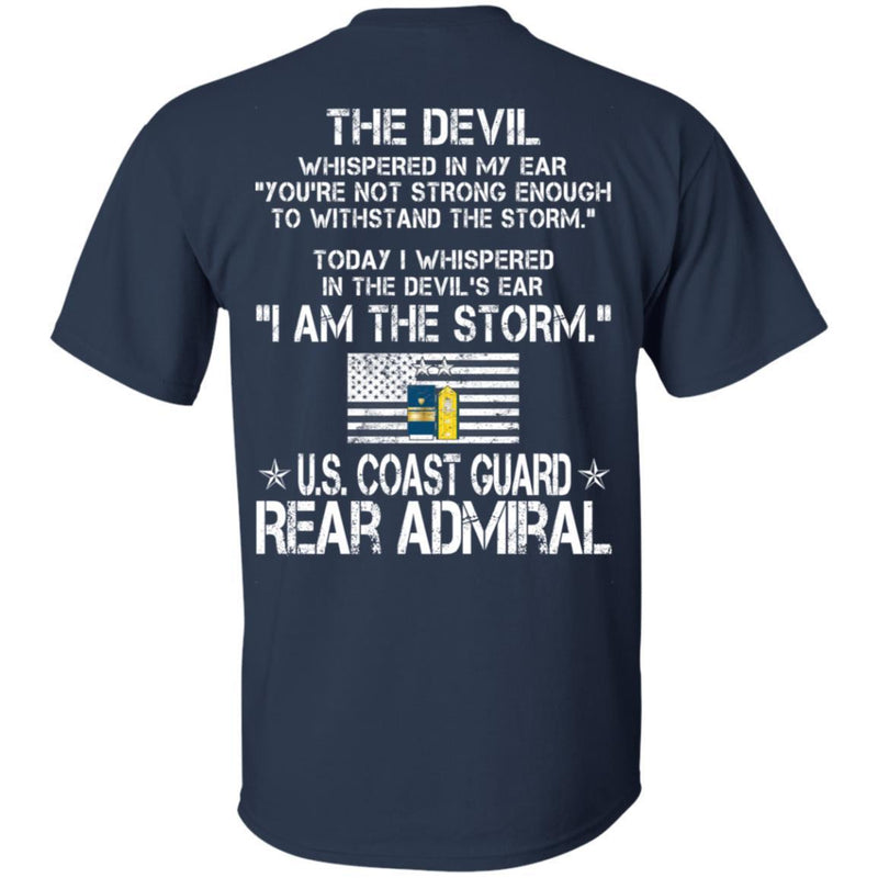 23- I Am The Storm - US Coast Guard Rear Admiral CustomCat