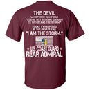 23- I Am The Storm - US Coast Guard Rear Admiral CustomCat