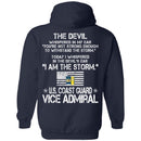 24- I Am The Storm - US Coast Guard Vice Admiral CustomCat