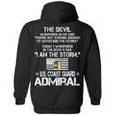25- I Am The Storm - US Coast Guard Admiral CustomCat