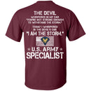 3- I Am The Storm - Army Specialist CustomCat