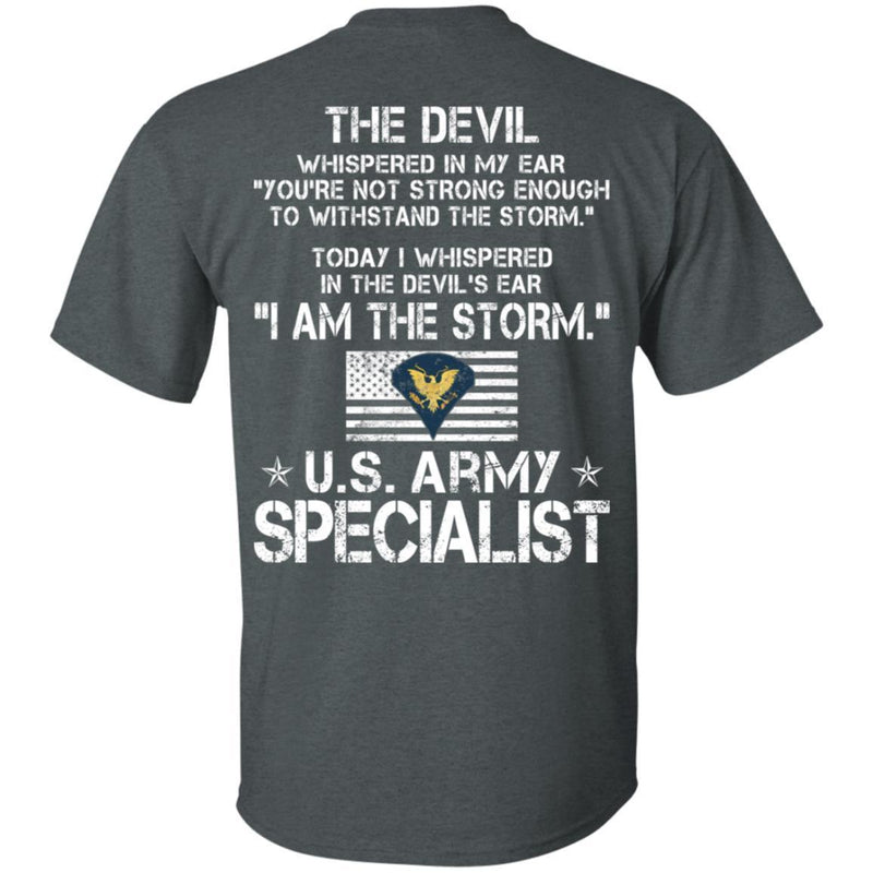 3- I Am The Storm - Army Specialist CustomCat