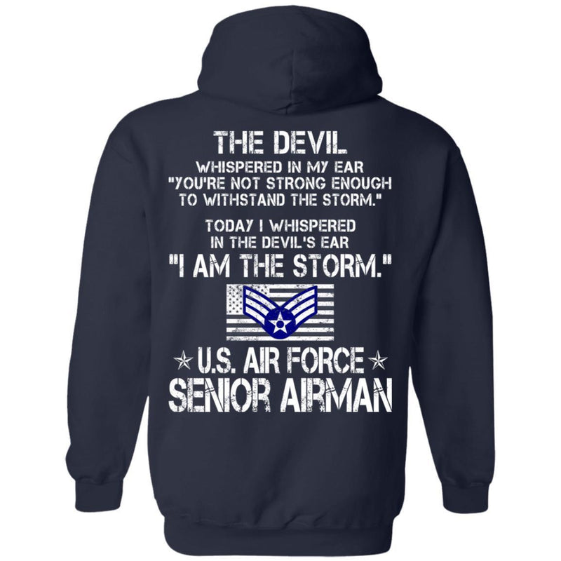 3- I Am The Storm - US Air Force Senior Airman CustomCat