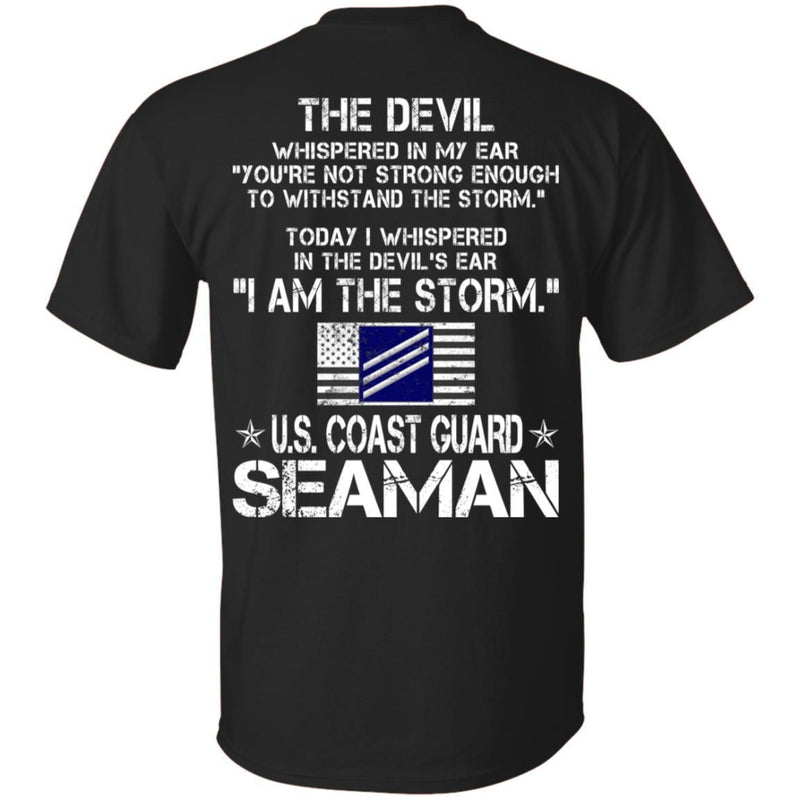 3- I Am The Storm - US Coast Guard Seaman CustomCat