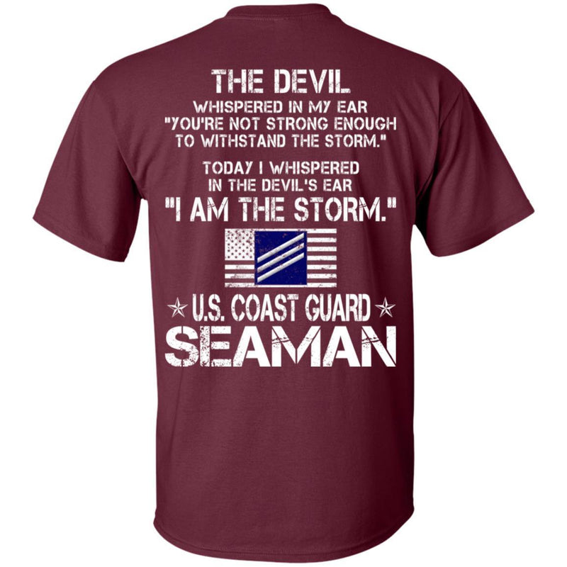 3- I Am The Storm - US Coast Guard Seaman CustomCat