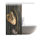 3D Horses Cowboy Shower Curtain