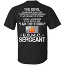 4- I Am The Storm - USMC Sergeant CustomCat