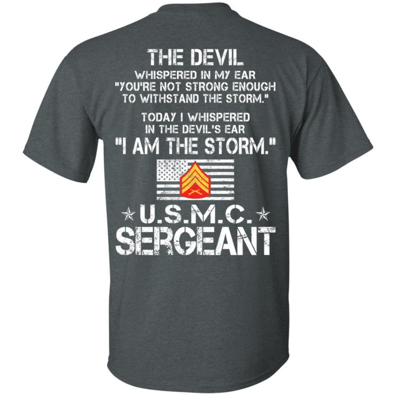 4- I Am The Storm - USMC Sergeant CustomCat