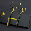 5.5"/6.0" Sale Japan Hair Scissors Shears Cheap Hairdressing Scissors Barber Thinning Scissors Hairdresser Razor Haircut My Soul And Spirit-SU