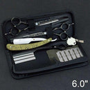 5.5"/6.0" Sale Japan Hair Scissors Shears Cheap Hairdressing Scissors Barber Thinning Scissors Hairdresser Razor Haircut My Soul And Spirit-SU