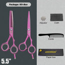 5.5"/6" Professional Hairdressing Scissors Barber Cutting & Thinning Scissors Rainbow Shears My Soul And Spirit-SU