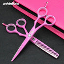 5.5"/6" Professional Hairdressing Scissors Barber Cutting & Thinning Scissors Rainbow Shears My Soul And Spirit-SU