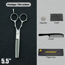 5.5" Black Professional Hair Cutting Scissors And Thinning Hair Shears Barber Scissors My Soul And Spirit-SU