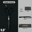 5.5" Black Professional Hair Cutting Scissors And Thinning Hair Shears Barber Scissors My Soul And Spirit-SU