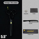 5.5" Black Professional Hair Cutting Scissors And Thinning Hair Shears Barber Scissors My Soul And Spirit-SU