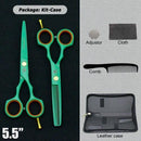 5.5" Black Professional Hair Cutting Scissors And Thinning Hair Shears Barber Scissors My Soul And Spirit-SU