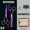 5.5" Black Professional Hair Cutting Scissors And Thinning Hair Shears Barber Scissors My Soul And Spirit-SU