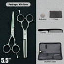 5.5" Black Professional Hair Cutting Scissors And Thinning Hair Shears Barber Scissors My Soul And Spirit-SU