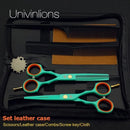 5.5" Hair Cut Scissors & Comb Set For Hairstylist My Soul & Spirit