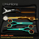 5.5" Hair Cut Scissors & Comb Set For Hairstylist My Soul & Spirit