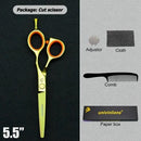 5.5" Japanese Hair Cutting Shears Professional Hair Scissors Razor Hairdressing Scissors Hairdresser Barber Scissors Coiffeur My Soul And Spirit